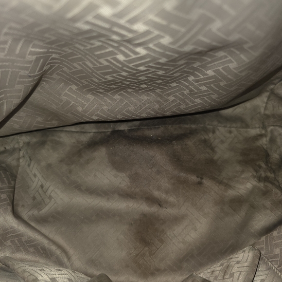 Cole Haan Metallic Bronze Leather Shoulder Bag - Picture 12 of 16